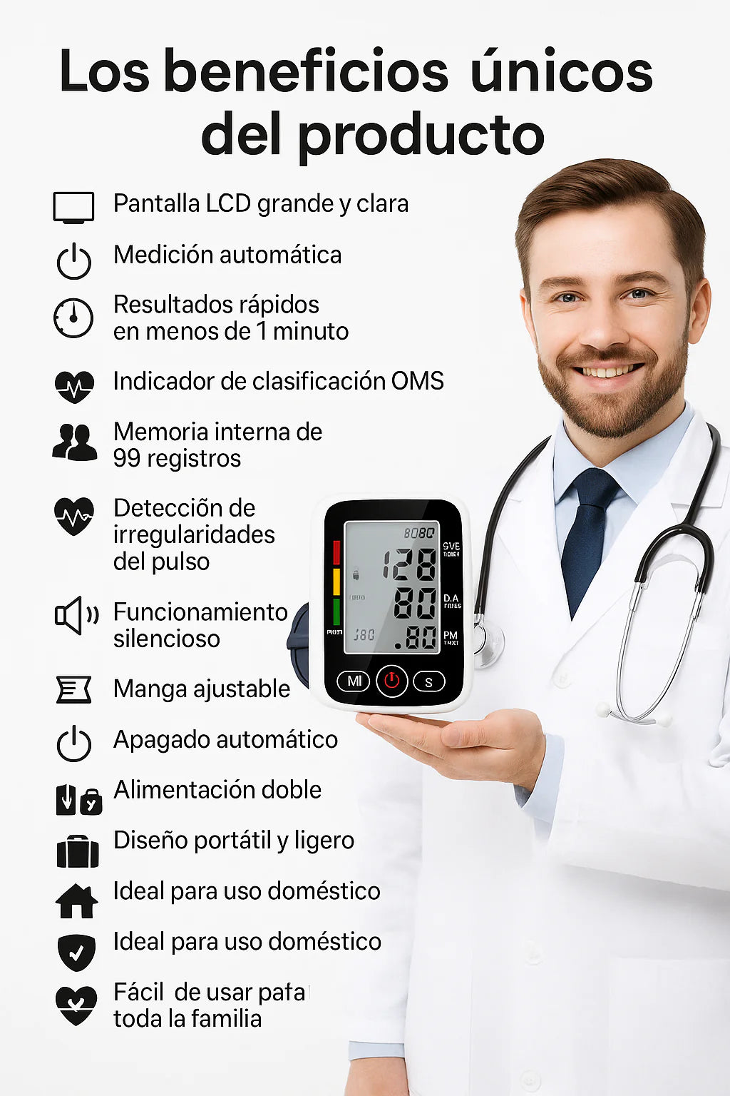 Tensiómetro Digital Automático