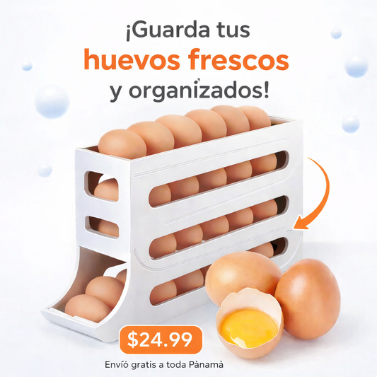 DISPENSADOR DE HUEVOS DE 4 NIVELES
